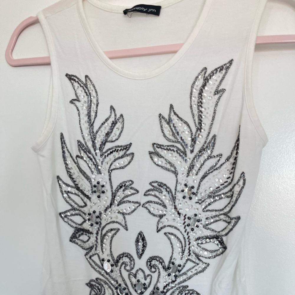 Vintage Beaded Tank